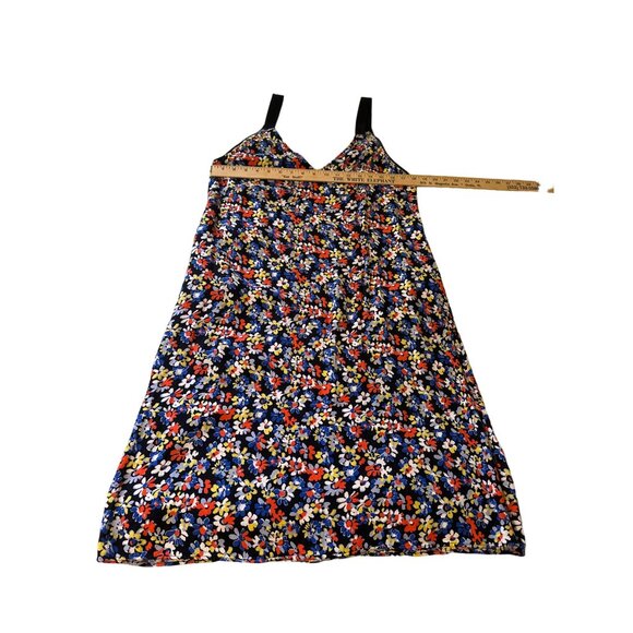 💖RAG & BONE Floral Sleeveless V-Neck Dress with Adjustable Straps & Colorful - Picture 5 of 8